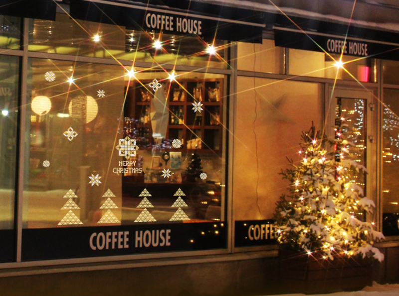 クリスマス集客アイデア！窓を活かしたインスタ映えする店舗装飾3選