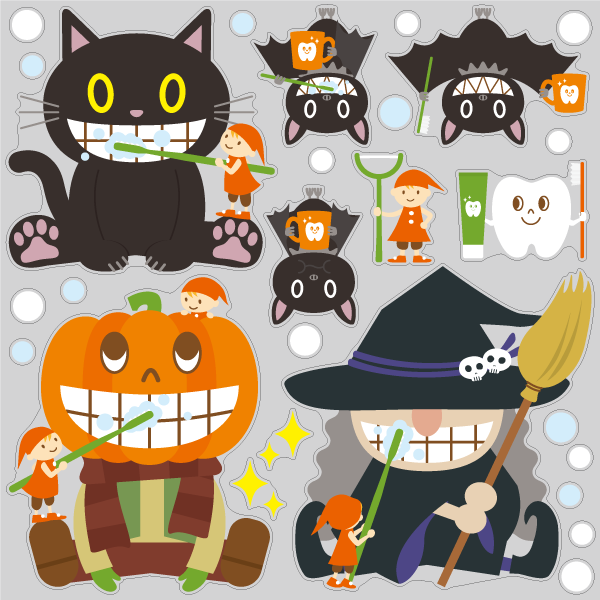 【VP】小人のハミガキ 黒猫と魔女